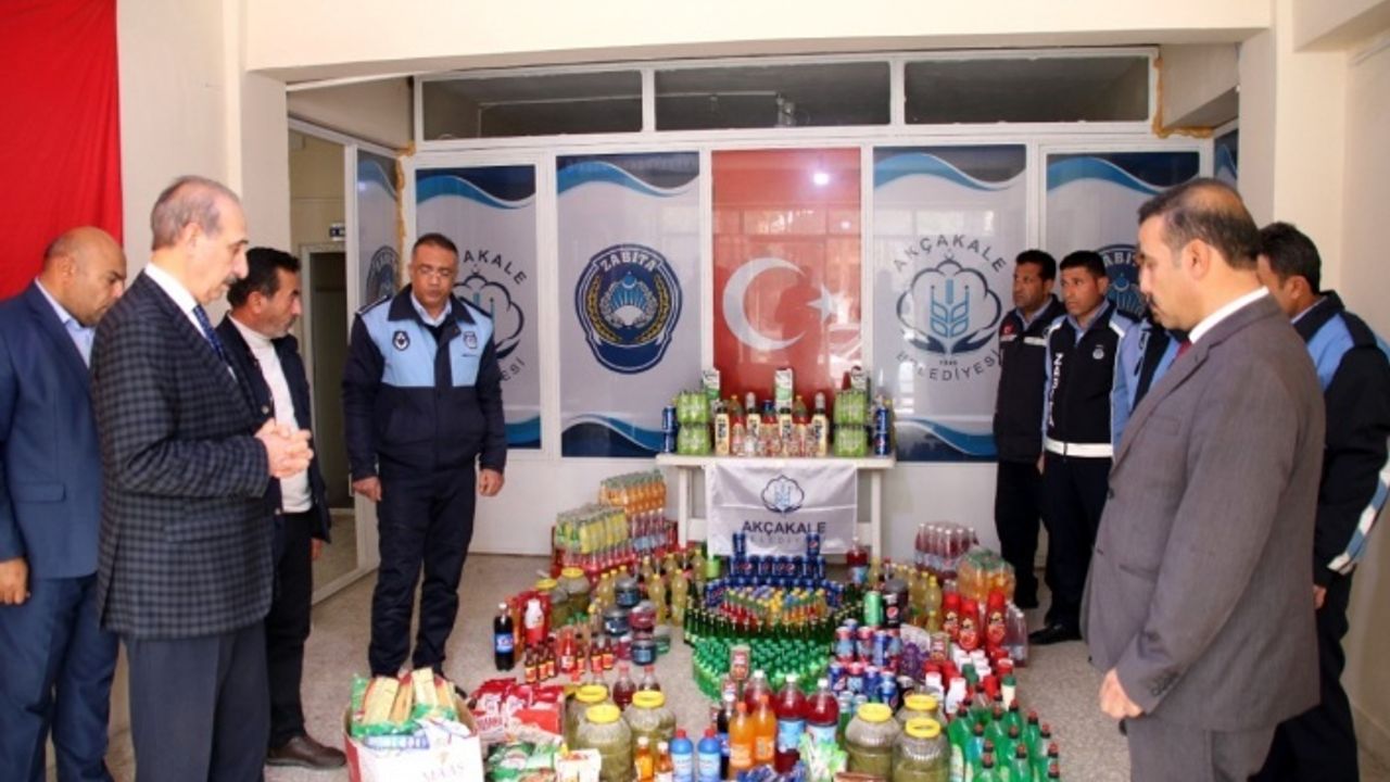 AKÇAKALE ZABITASI TARİHİ GEÇMİŞ ÜRÜNLERE EL KOYDU
