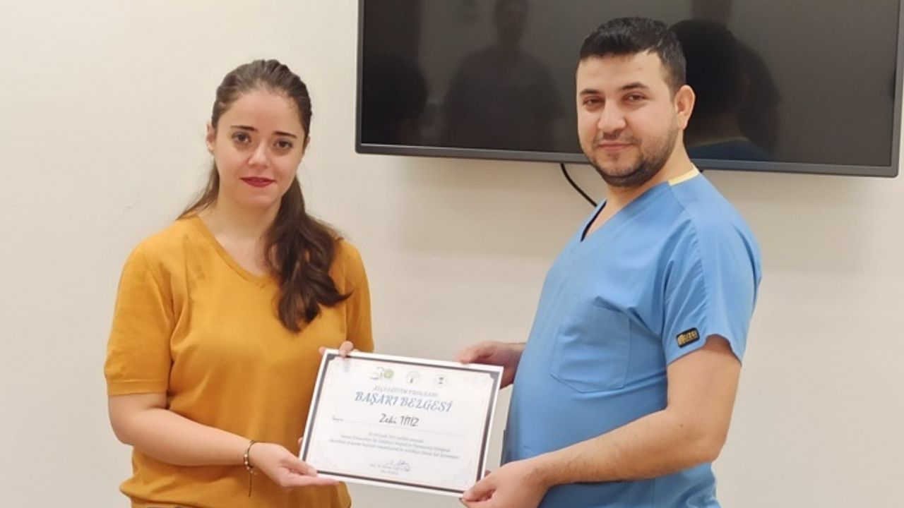 HARRAN ÜNİVERSİTESİ HASTANESİNDE ALÇI EĞİTİMİ SEMİNERİ