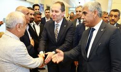 Fatih Erbakan taziye için Şanlıurfa'ya geldi