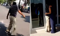Yırtık pantolonu ile kızını sınava yetiştirmeye çalışan babaya şok