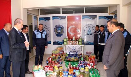 AKÇAKALE ZABITASI TARİHİ GEÇMİŞ ÜRÜNLERE EL KOYDU