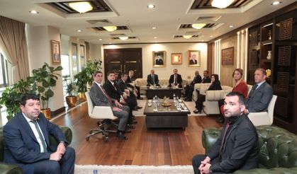 BBP GENEL BAŞKANI DESTİCİ’DEN BAŞKAN BEYAZGÜL’E ZİYARET