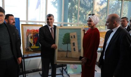 TRSM HASTALARI SERGİ DÜZENLEDİ