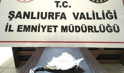 URFA'NIN İLÇESİNDE UYUŞTURUCU ELE GEÇİRİLDİ!