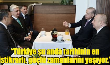 Cumhurbaşkanı Erdoğan'dan "erken seçim" yanıtı