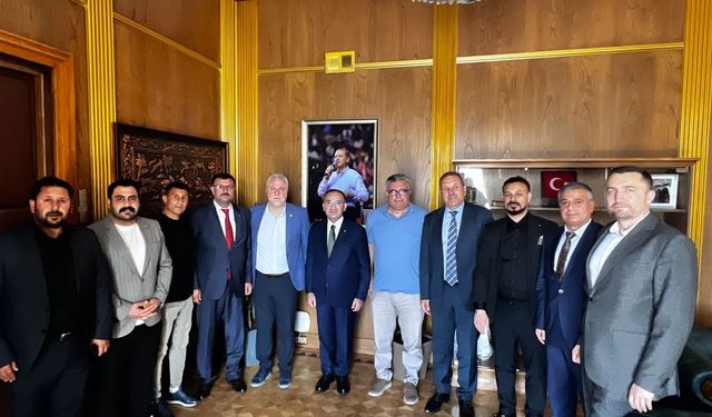 Şanlıurfaspor’dan TBMM Başkanvekili Bozdağ’a Ziyaret