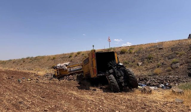 Urfada biçerdöver kazasında 2 kişi öldü