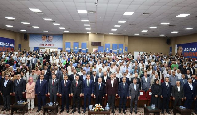 AK Parti Şanlıurfa cephesinde olağan toplantı