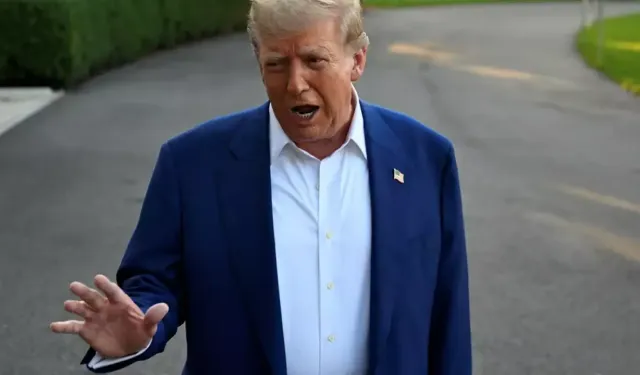 Donald Trump küplere bindi!