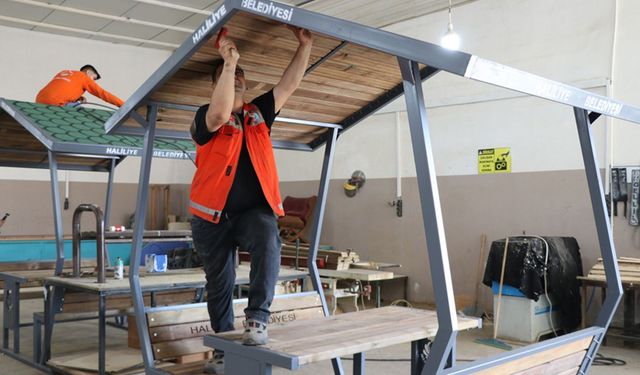 Haliliye'de parklar için tasarruflu üretim modeli