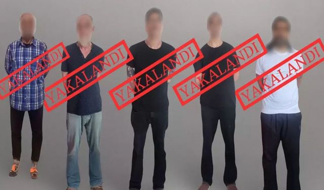 Kırmızı bültenle aranıyorlardı! Yakalandılar