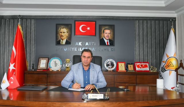 AK PARTİ EYYÜBİYE İLÇE BAŞKANI SÜLEYMAN ELGÜN  15 TEMMUZ  DARBE GİRİŞİMİ İLE İLGİLİ AÇIKLAMASI