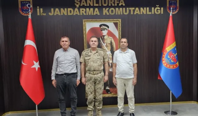Yeniurfa Gazetesi’nden İl Jandarma Komutanı’na Ziyaret