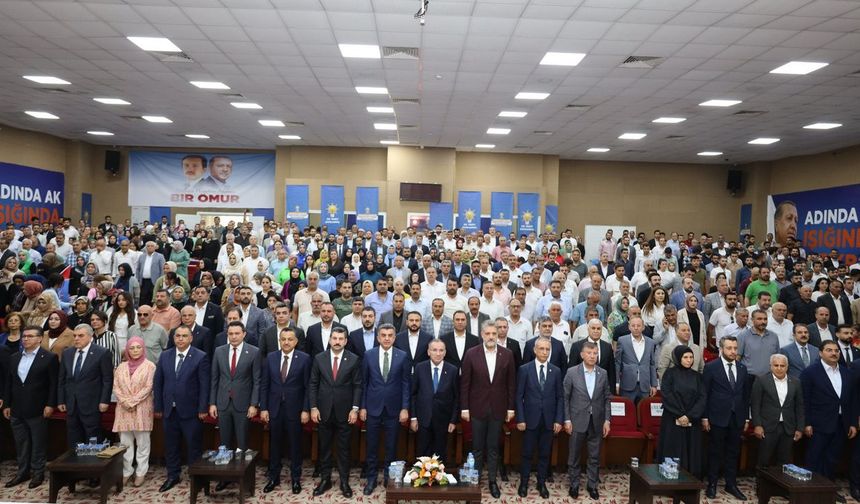 AK Parti Şanlıurfa cephesinde olağan toplantı