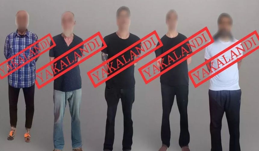 Kırmızı bültenle aranıyorlardı! Yakalandılar